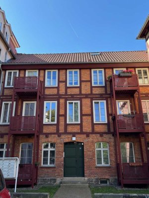 2-Raum-Wohnung mit Balkon ideal für eine Person