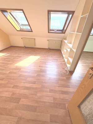 Helle 1-Raum DG-Wohnung in Neuleibis