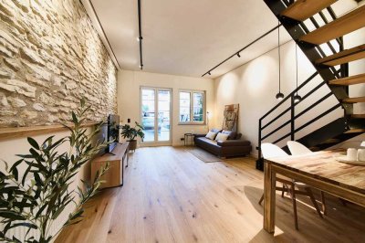 Vollmöblierte Maisonette mit Loft-Charakter im Herzen Paderborns