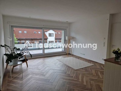 Tauschwohnung: Penthouse-Wohnung mit einladender Dachterrasse