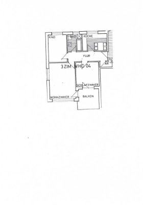 Helle 3-Zimmer Wohnung mit Balkon