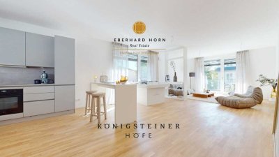 KÖNIGSTEINER HÖFE | Chic Living in 2 Zimmer-Wohnung mit Bad en Suite & EBK