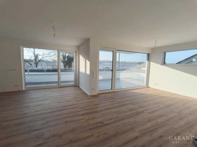** ERSTBEZUG!  3,5 Zi.-Penthousewohnung, 103 qm Wfl., hochwertige Bauweise, modern und schick **
