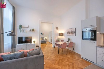 Altbau-Cityapartment komplett hofseitig &amp; ruhig – sofort bezugsfertig | 3 Zimmer