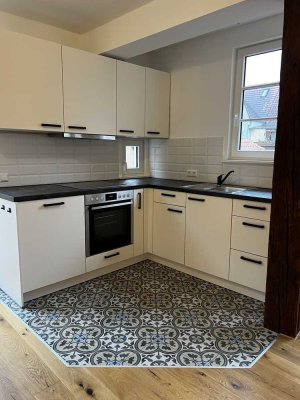 3 Zimmer-Wohnung mit Einbauküche im kernsaniertem Fachwerkhaus