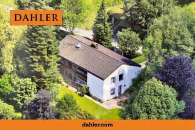 Traumhafte Lage - Architektenvilla 
am Südhang mit Alpenblick