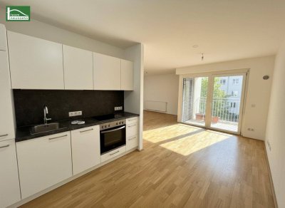 LEO 131 - Hochwertig ausgestattete Wohnung mit Balkon in Hofruhelage - Anbindung zum Bahnhof Floridsdorf und Grünflächen in der Nähe