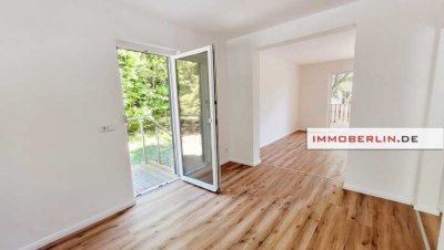 IMMOBERLIN.DE - Ersteinzug! Sehr attraktives Haus mit Südterrasse, Garage & Sonnengarten