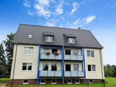 Renovierte 3-Zi Wohnung mit EBK und Balkon in Düpow