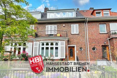 Schwachhausen / Modernisierte Maisonette-Wohnung in zentraler Lage