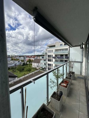Exklusives Penthouse mit 3 Zimmern und Dachterrasse in Bad Friedrichshall