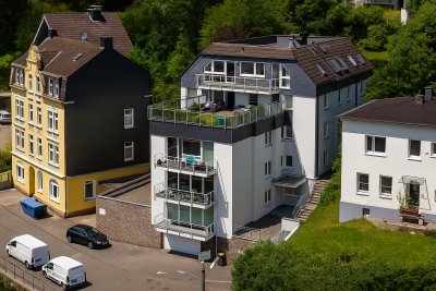 Helle 2-Zimmer-Wohnung in moderner Anlage mit Aufzug – zentral und citynah in Wuppertal-Cronenberg