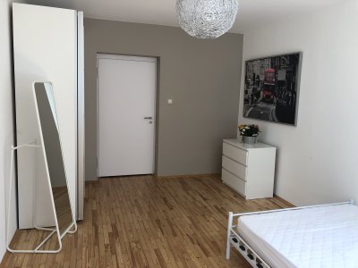 Vollmöbiliertes und modernes Zimmer in 3er WG, Toplage im Westend-Süd, all inclusive