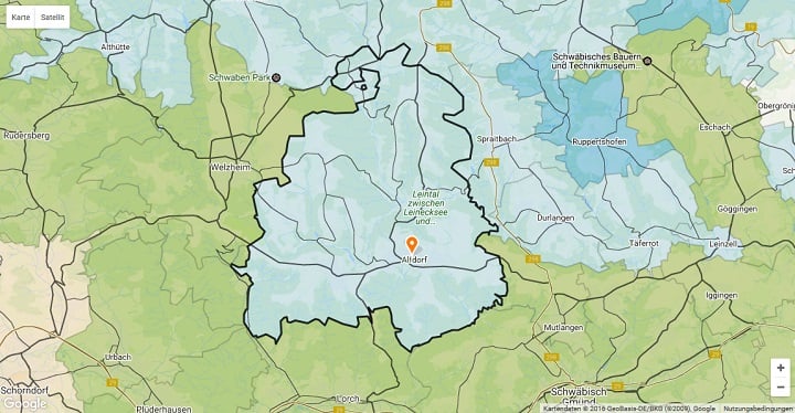 Mietspiegel Alfdorf 2025