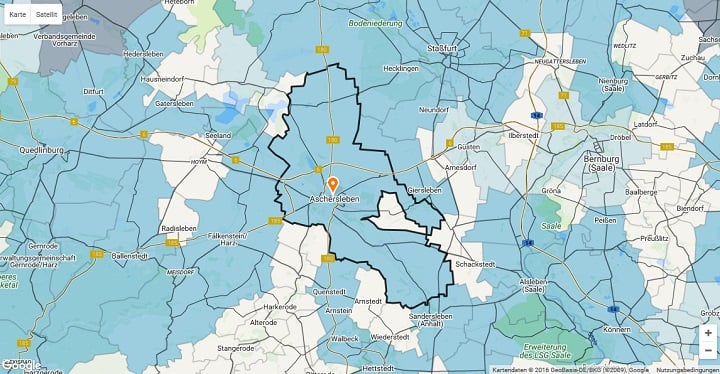 Mietspiegel Aschersleben 2025