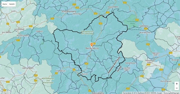 Mietspiegel Bad Berleburg 2025