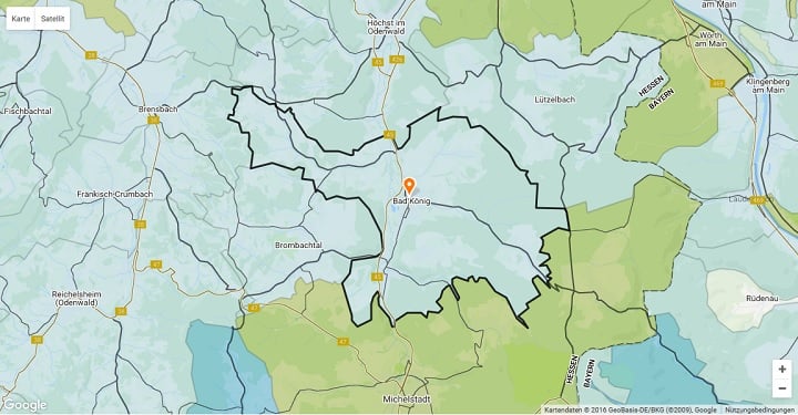 Mietspiegel Bad König 2025