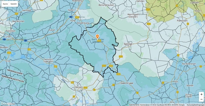 Mietspiegel Bad Münder am Deister 2025