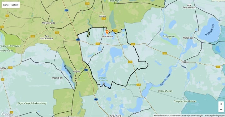 Mietspiegel Bestensee 2025