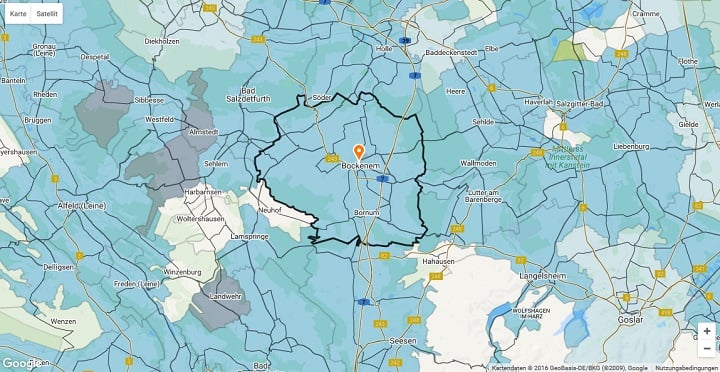 Mietspiegel Bockenem 2025