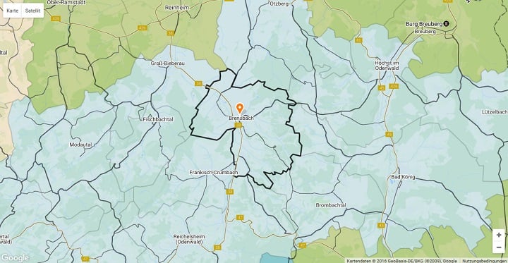Mietspiegel Brensbach 2025
