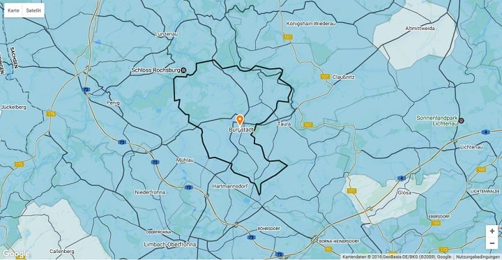 Mietspiegel Burgstädt 2025