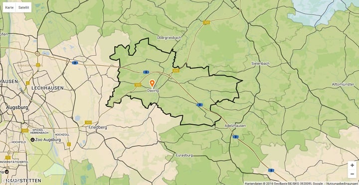 Mietspiegel Dasing 2025