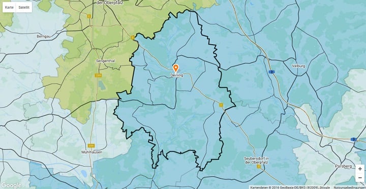Mietspiegel Deining 2022