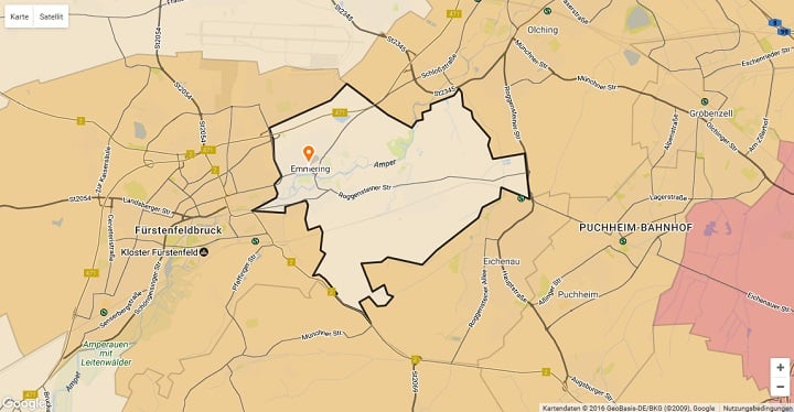 Mietspiegel Emmering 2025