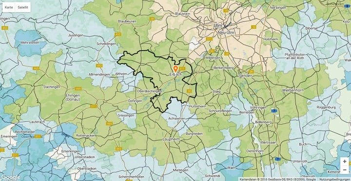 Mietspiegel Erbach (Donau) 2025