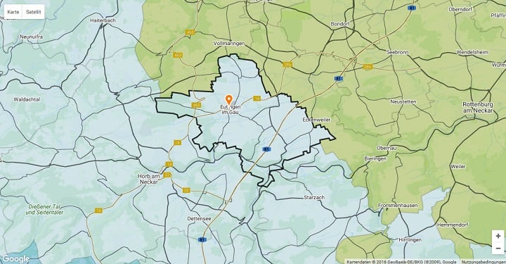 Mietspiegel Eutingen im Gäu 2025