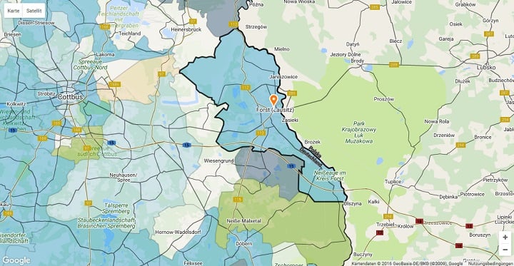 Mietspiegel Forst (Lausitz) 2025