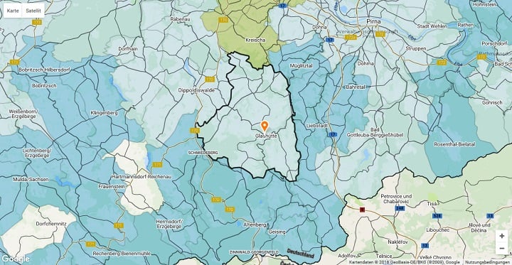 Mietspiegel Glashütte 2025