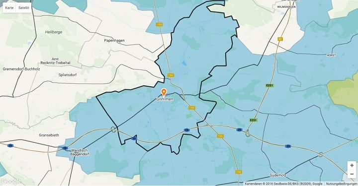Mietspiegel Grimmen 2025