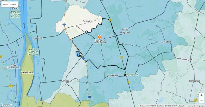 Mietspiegel Hagen im Bremischen 2022