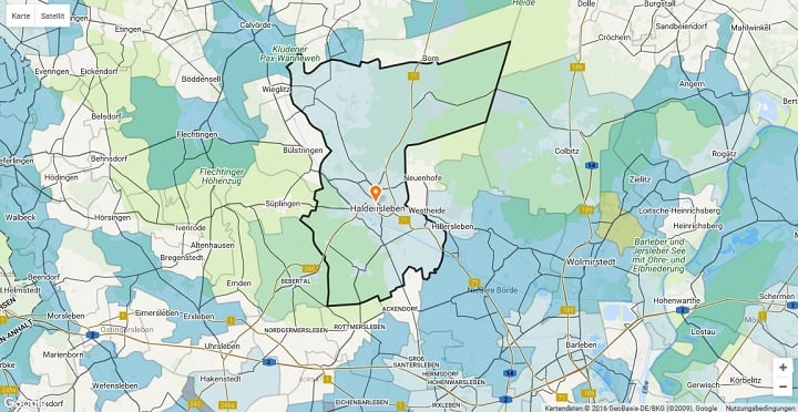 Mietspiegel Haldensleben 2025