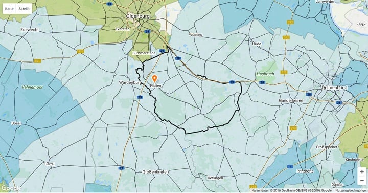 Mietspiegel Hatten 2025