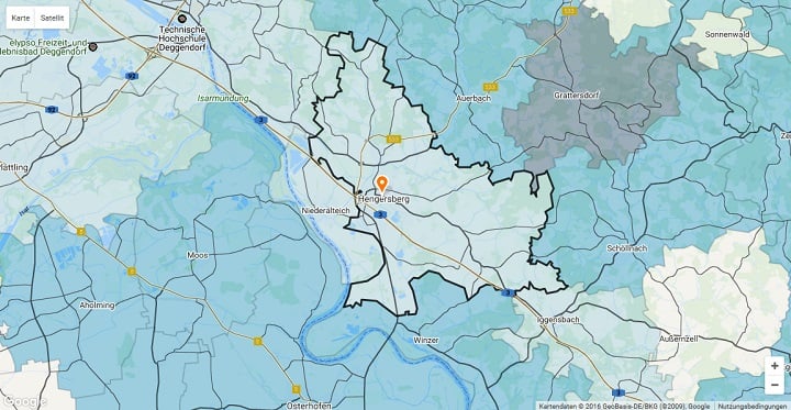 Mietspiegel Hengersberg 2025