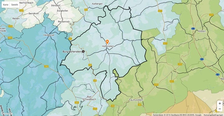 Mietspiegel Hohenstein (Untertaunus) 2025