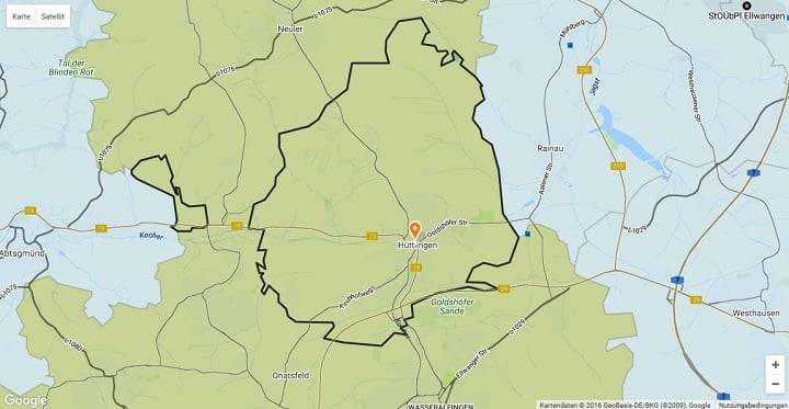Mietspiegel Hüttlingen 2025