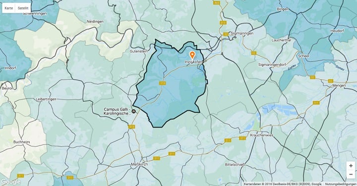Mietspiegel Inzigkofen 2025
