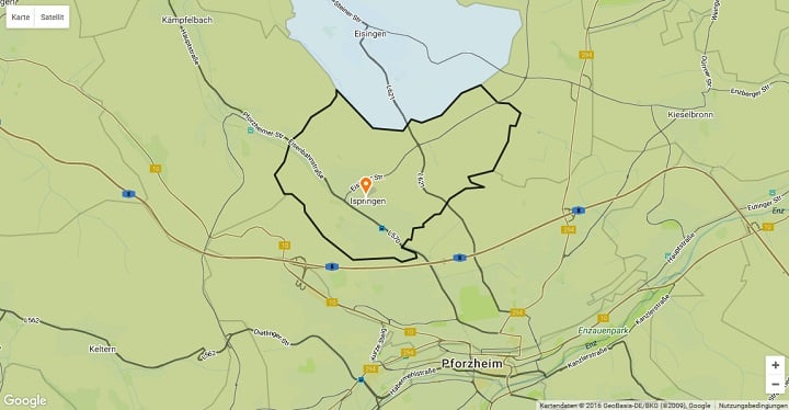 Mietspiegel Ispringen 2025