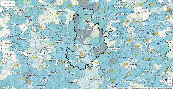 Mietspiegel Kronach 2025
