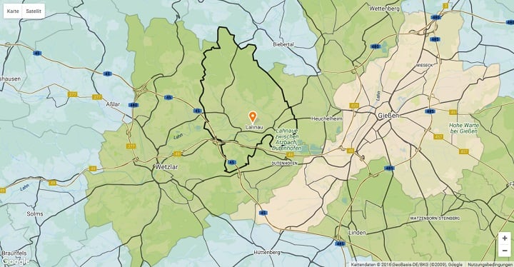 Mietspiegel Lahnau 2025