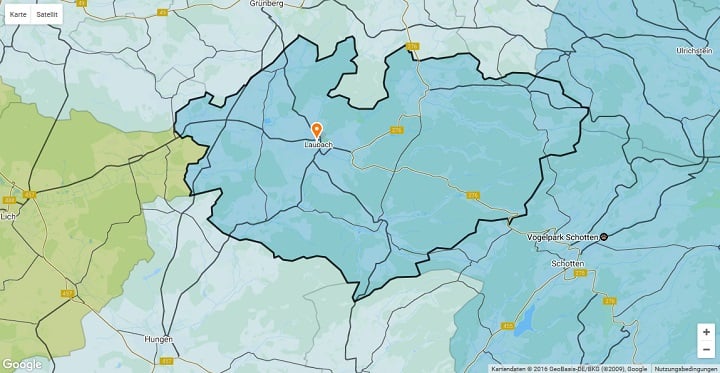 Mietspiegel Laubach 2025
