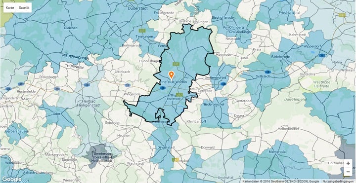 Mietspiegel Leinefelde-Worbis 2025