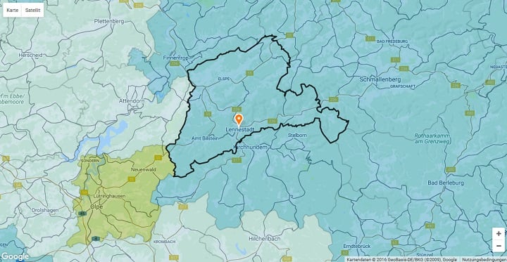 Mietspiegel Lennestadt 2025