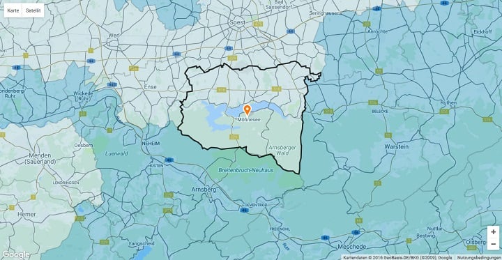 Mietspiegel Möhnesee 2025