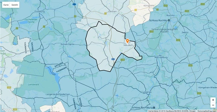 Mietspiegel Narsdorf 2025
