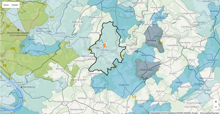 Mietspiegel Nassau 2025